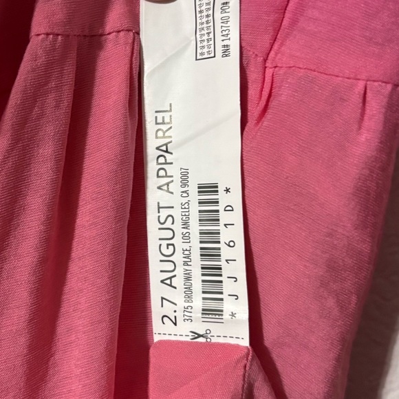 English factory Elegant Pink Maxi Dress - Picture 6 of 6